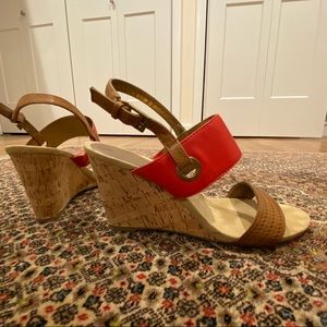 Anne Klein wedge heels